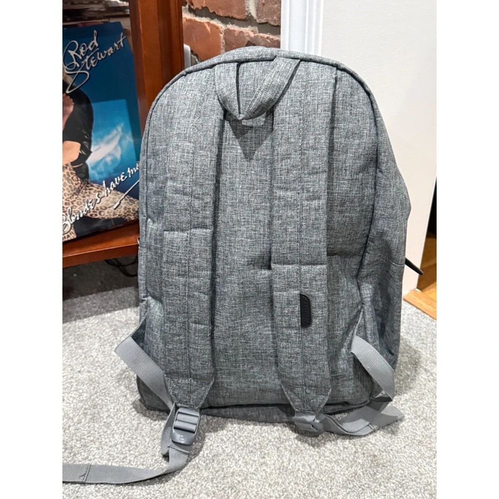 Herschel Supply Co Heritage Backpack Grey Black School Travel Bag